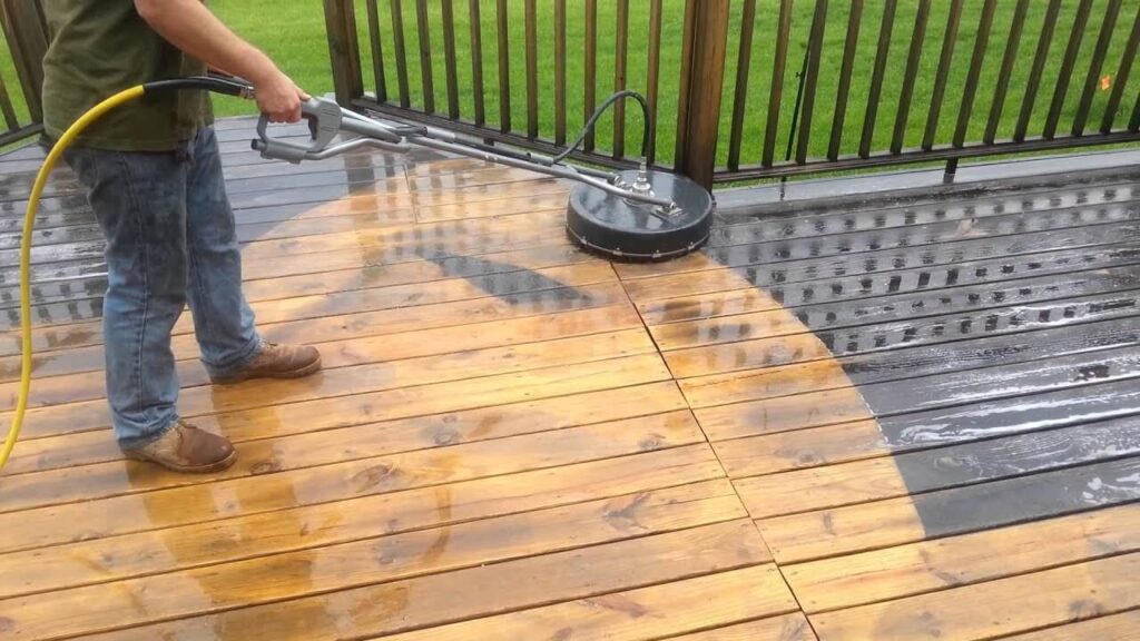 Final Inspection and Cleanup of Deck by Painter Squad